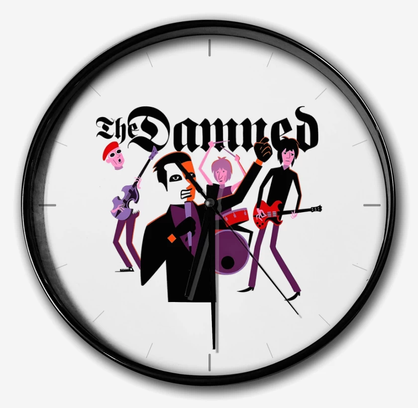 Reloj The Damned Cartoon