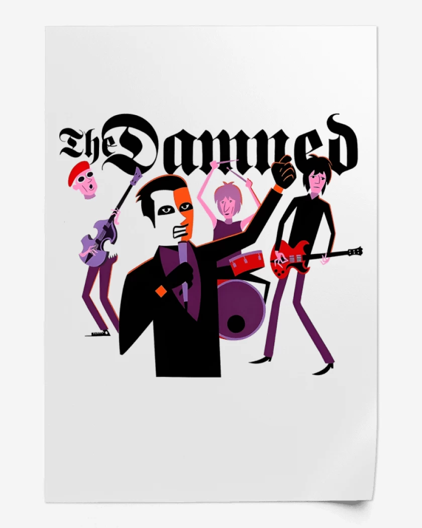 Print The Damned Cartoon