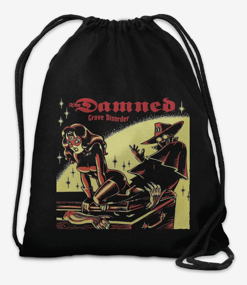 Mochila Negro de The Damned Grave Disorder