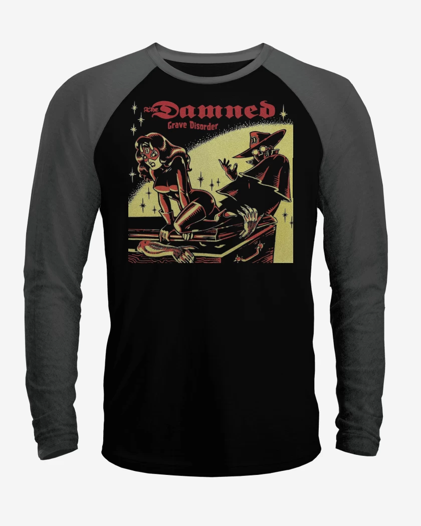 Polera Raglan The Damned Grave Disorder