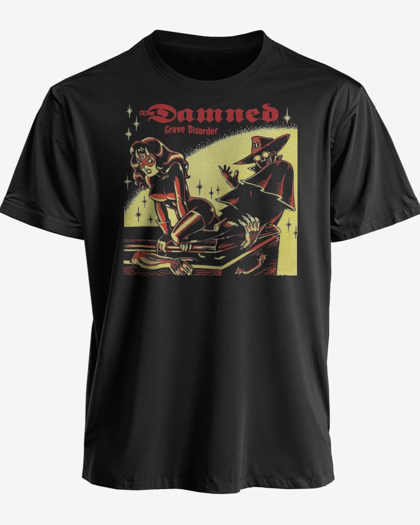Polera premium Negro de The Damned Grave Disorder