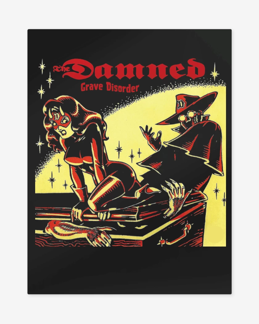 Print metalico The Damned Grave Disorder