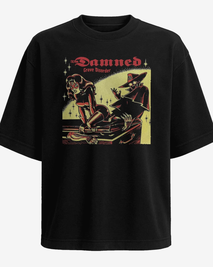 Polera Oversize The Damned Grave Disorder