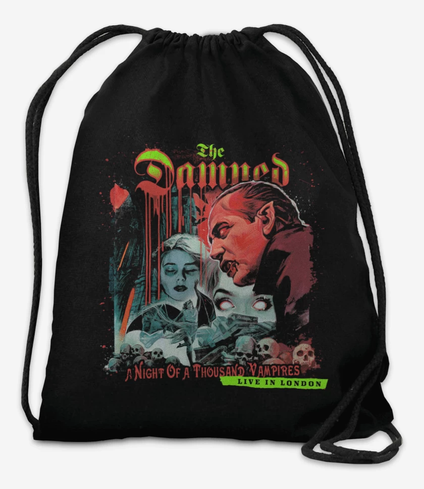 Mochila Negro de The Damned A Night of 
