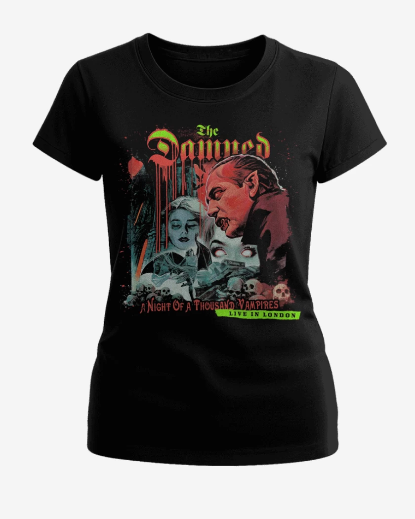 Polera de Mujer The Damned A Night of 
