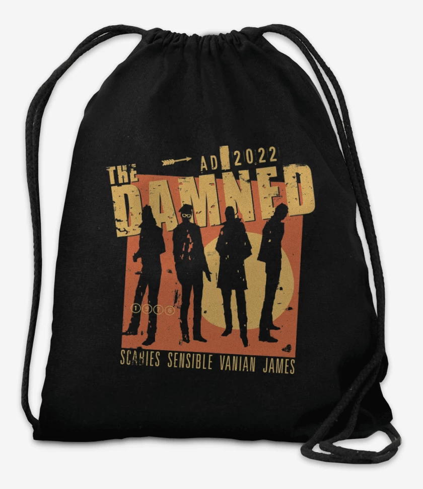 Mochila Negro de The Damned AD 2022