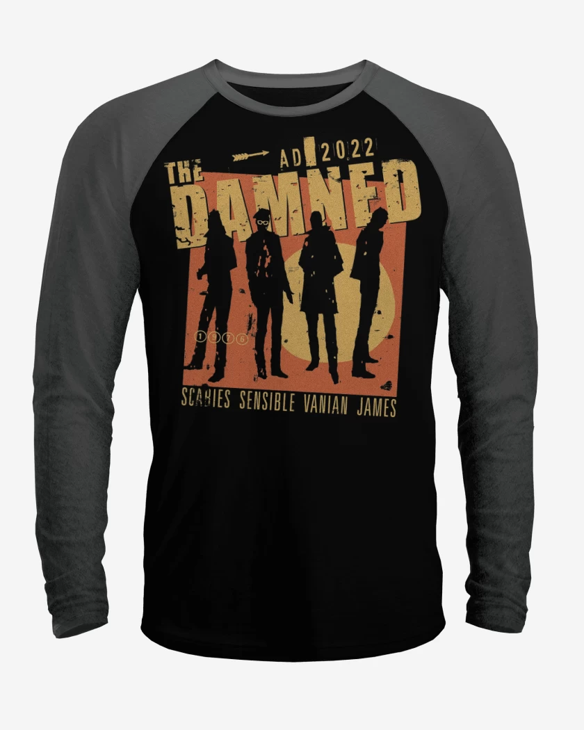 Polera Raglan The Damned AD 2022