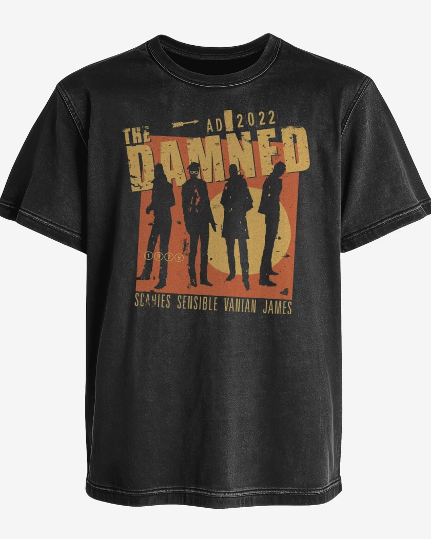 Polera desgastada The Damned AD 2022