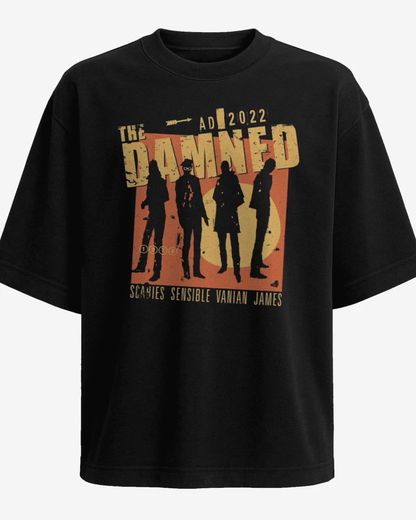 Polera Oversize The Damned AD 2022