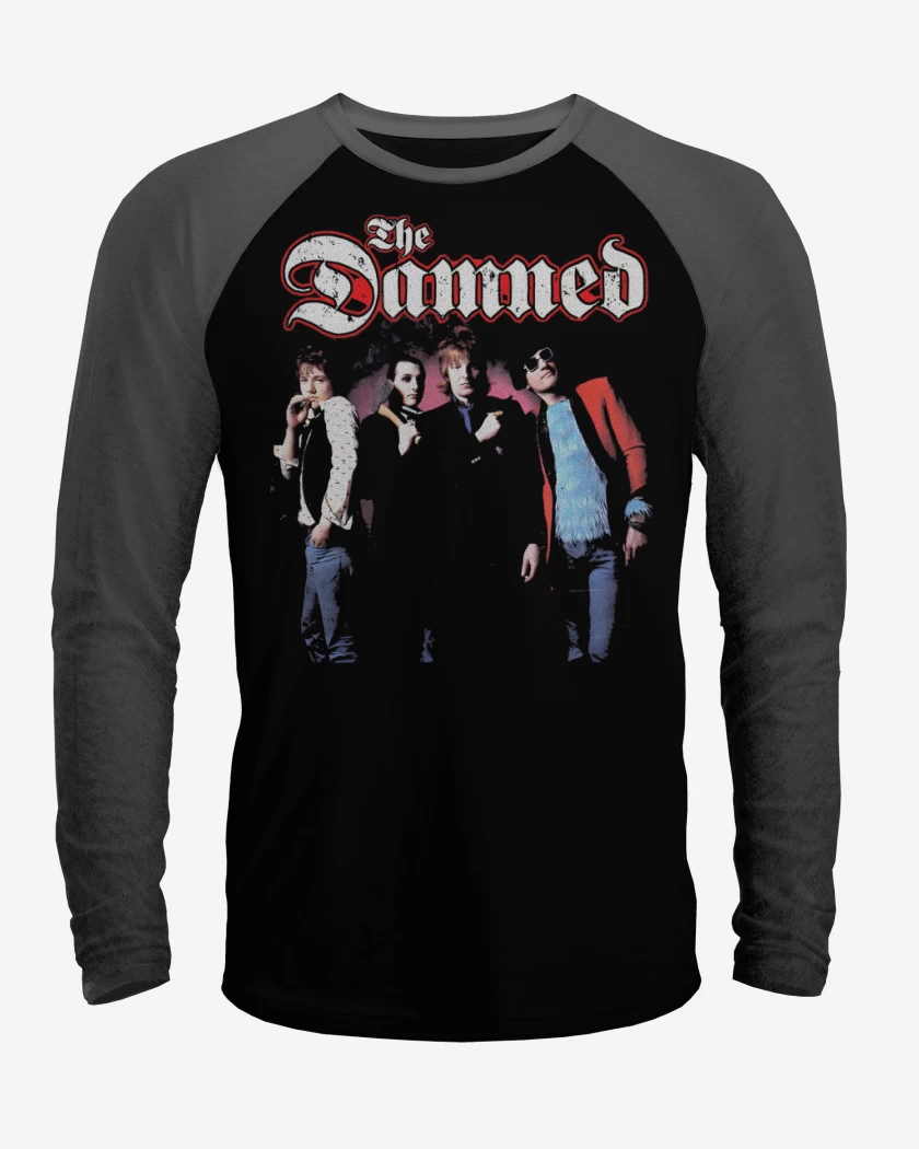 Polera Raglan The Damned Band