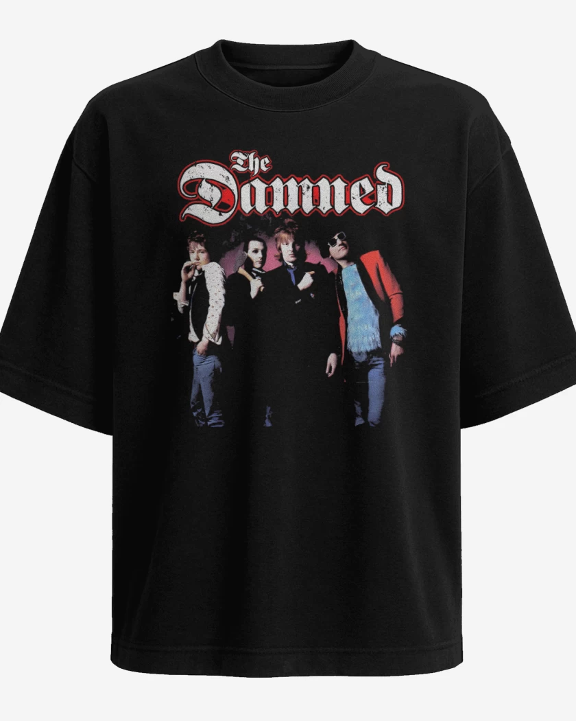 Polera Oversize The Damned Band