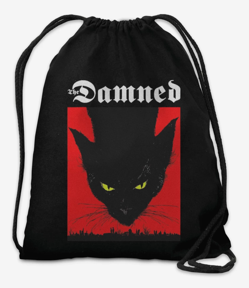 Mochila Negro de The Damned The Black Cat