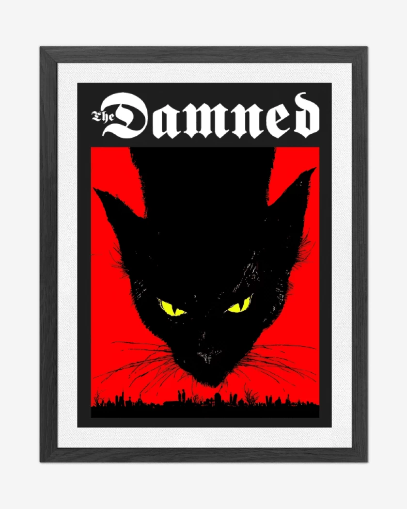 Cuadro decorativo The Damned The Black Cat
