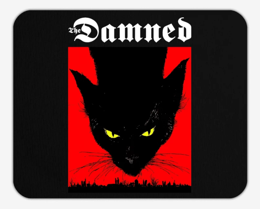Mousepad The Damned The Black Cat