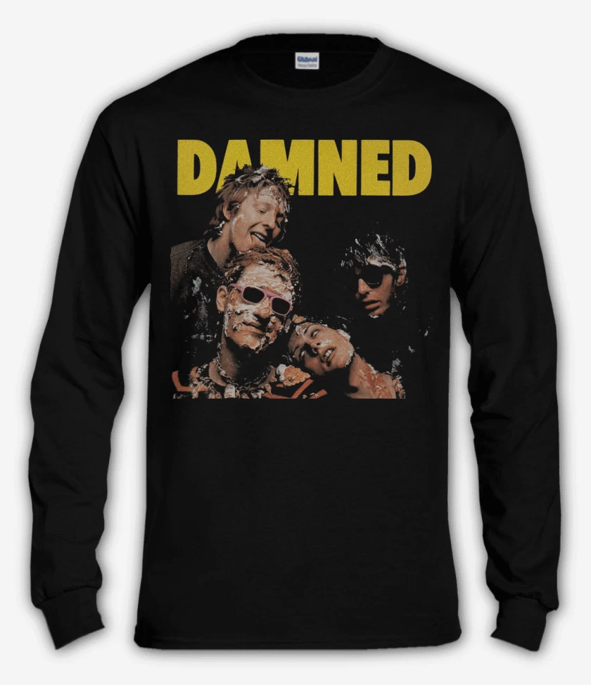 Polera manga larga Negro de The Damned Damned Damned