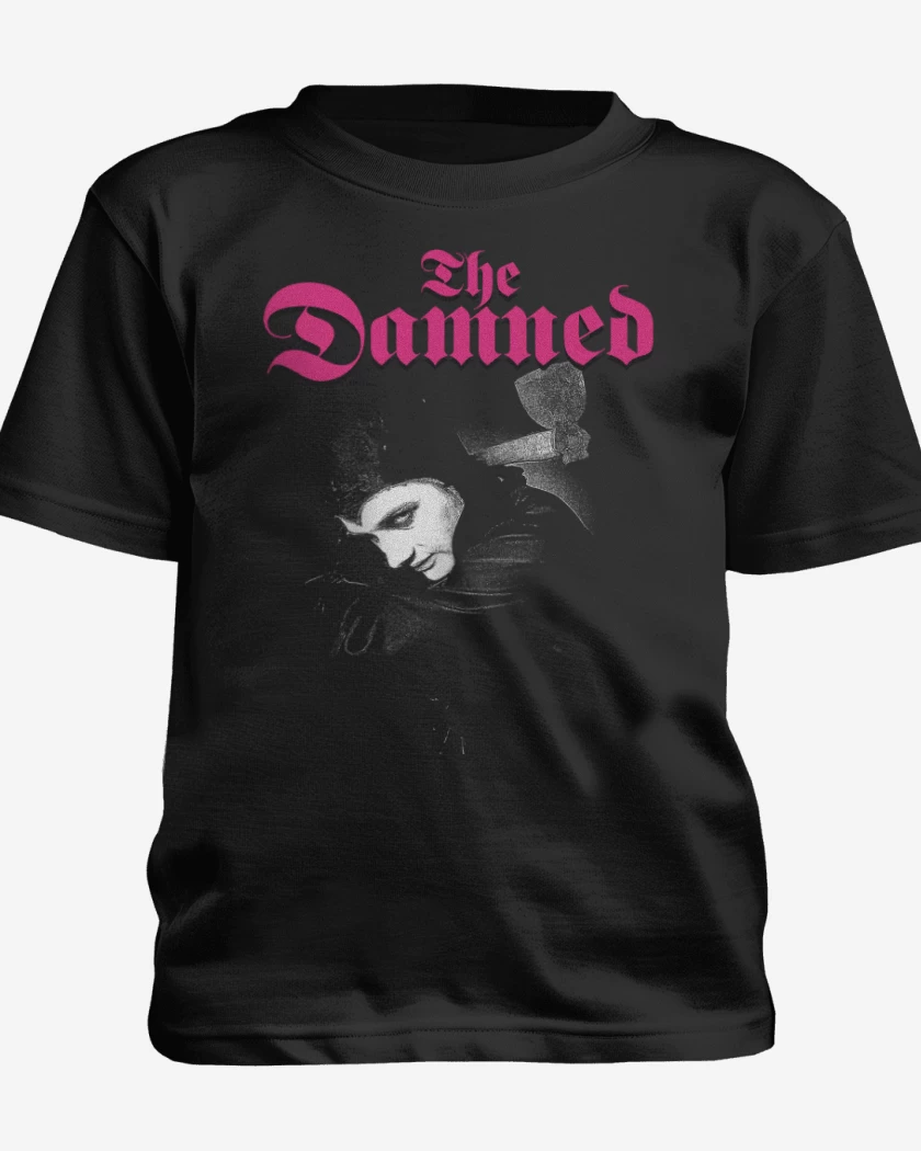 Polera de niño Negro de The Damned Dave Vanian