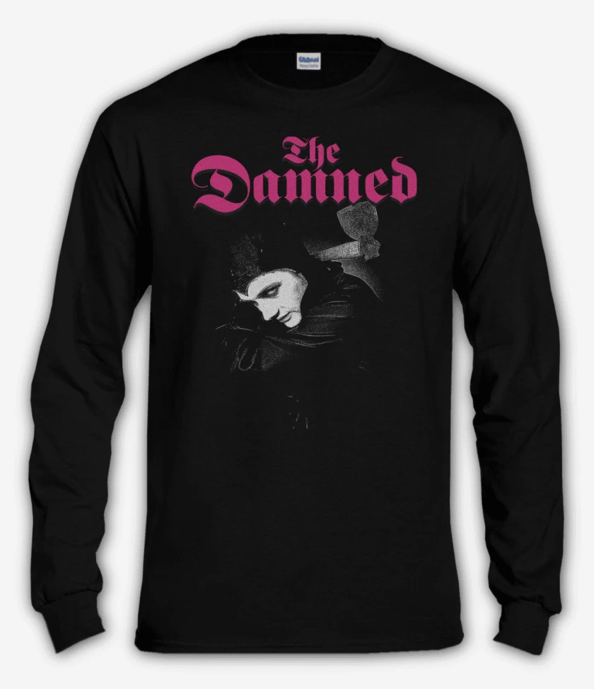 Polera manga larga Negro de The Damned Dave Vanian