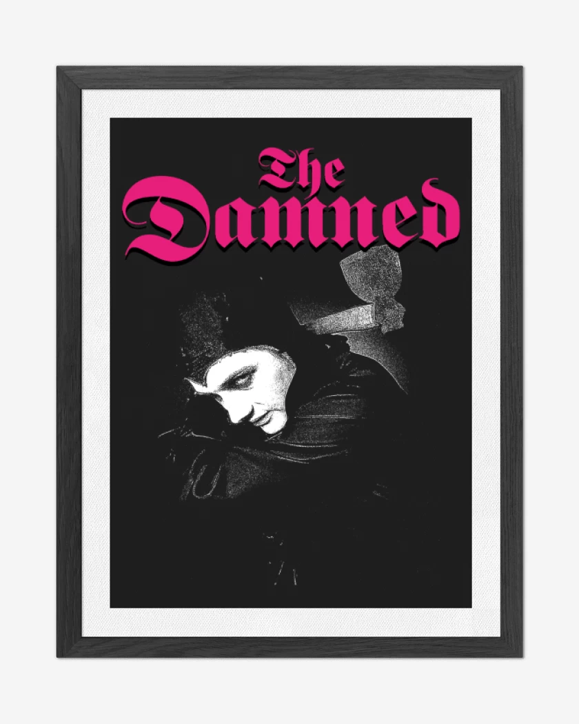 Cuadro decorativo The Damned Dave Vanian