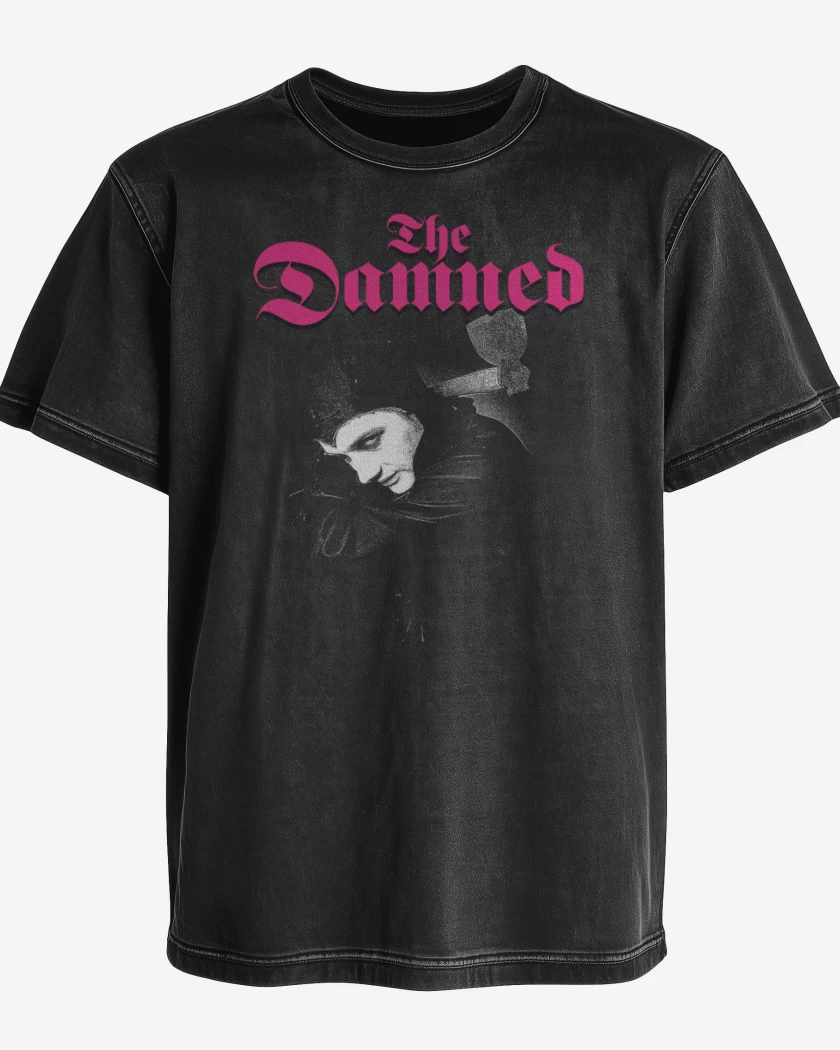 Polera desgastada The Damned Dave Vanian