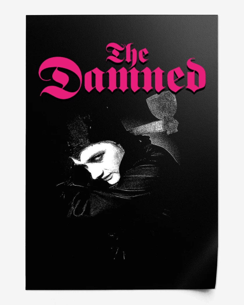 Print The Damned Dave Vanian
