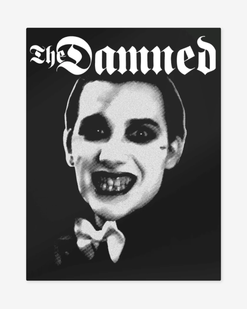 Print metalico The Damned Vanian