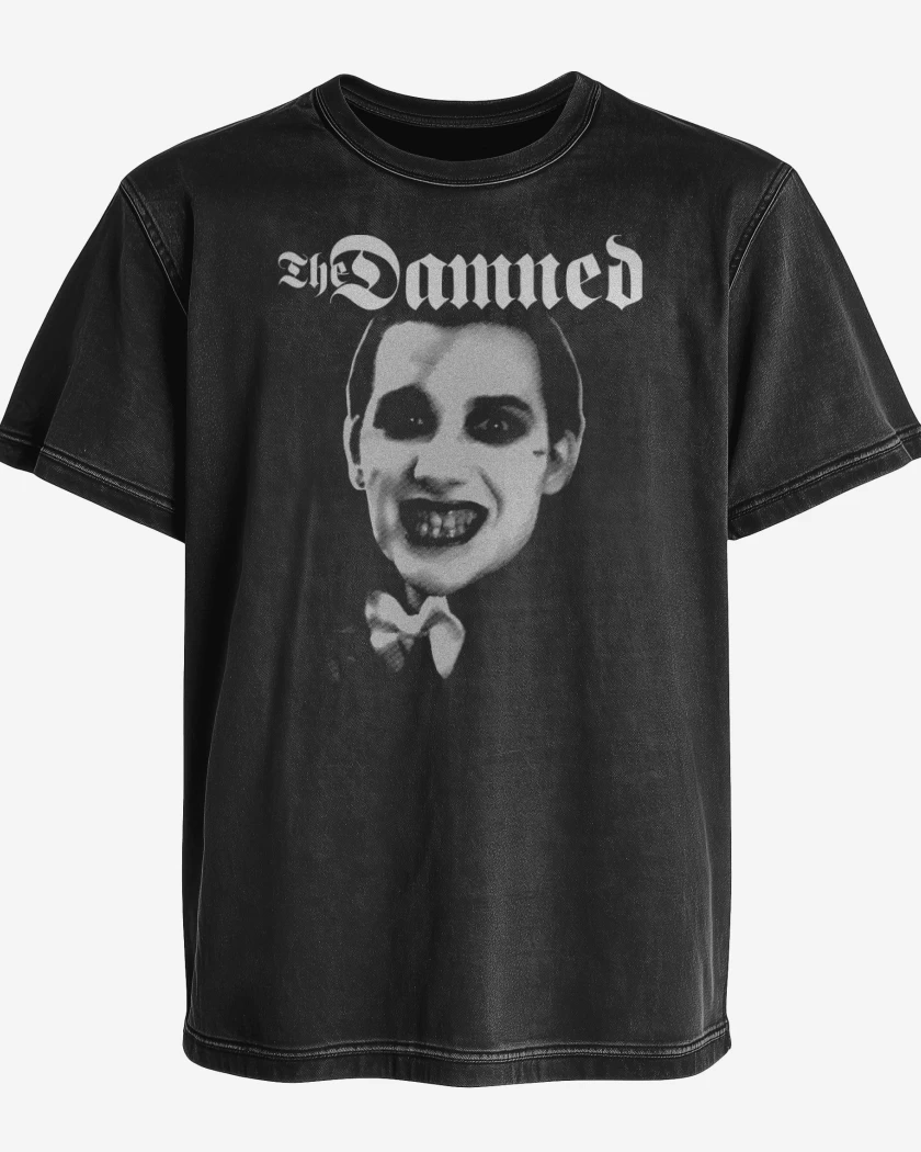 Polera desgastada Negro de The Damned Vanian