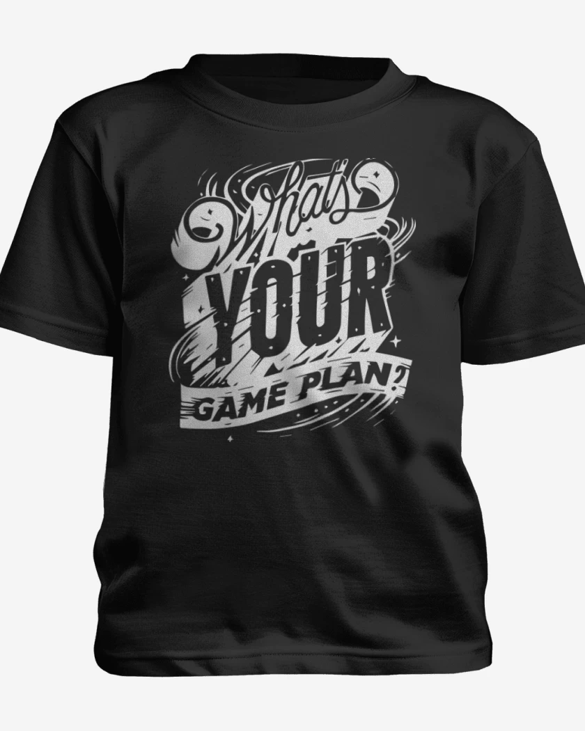 Polera de niño Blanco de Whats your game plan