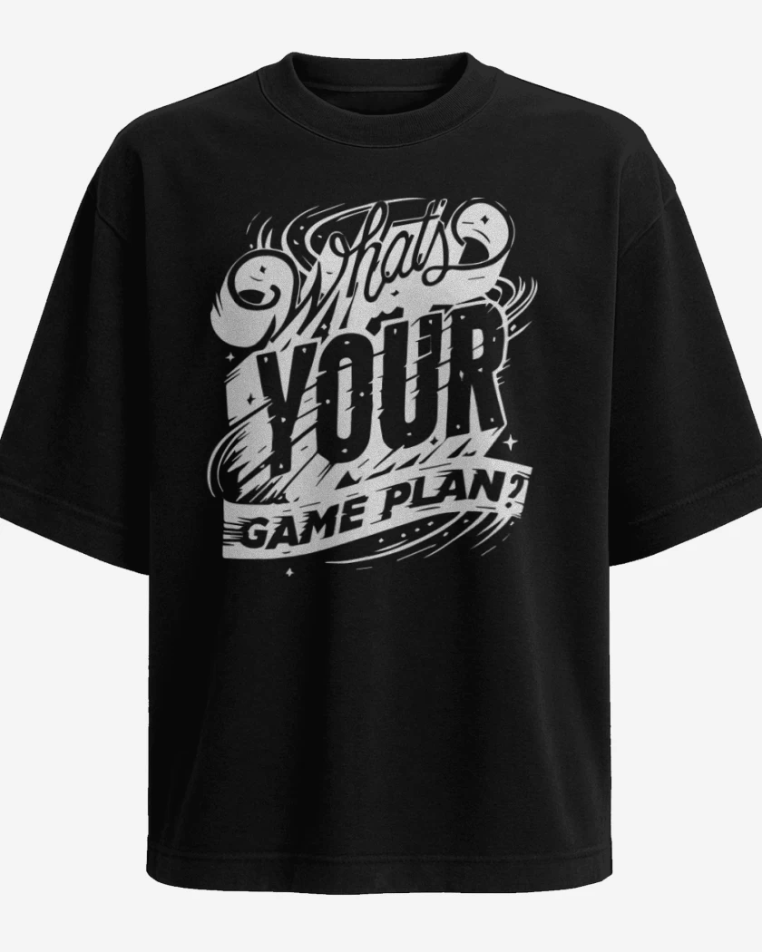 Polera Oversize Whats your game plan