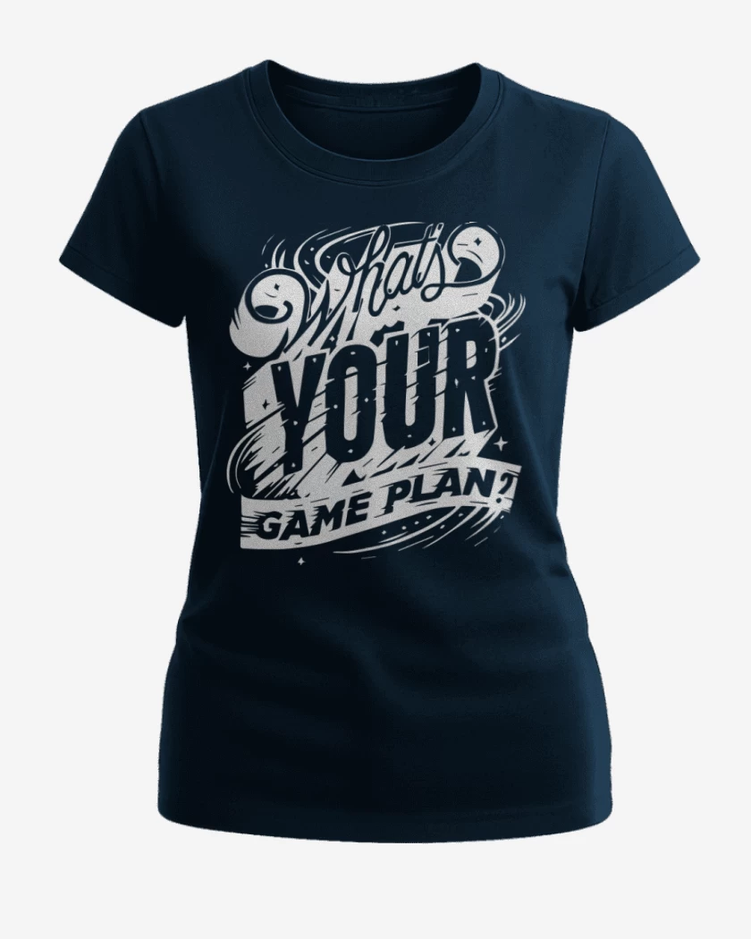 Polera de Mujer Azul Marino de Whats your game plan