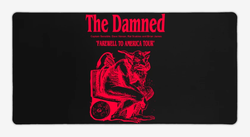 Mouse pad Gamer The Damned Farewell To America