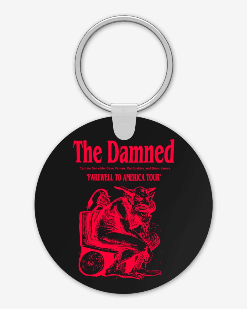 Llavero The Damned Farewell To America