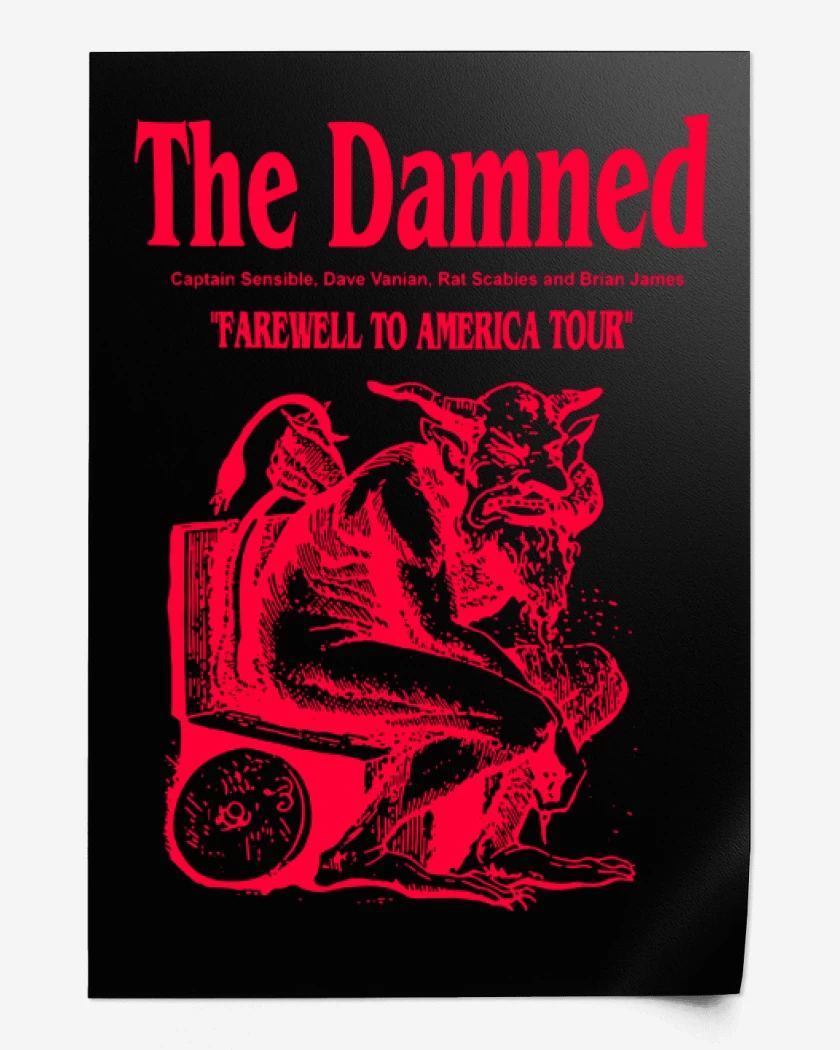 Print The Damned Farewell To America