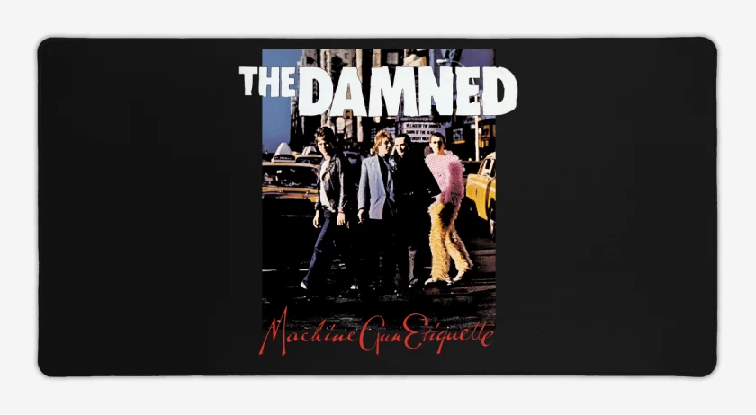 Mouse pad Gamer The Damned Machine Gun Etiquette