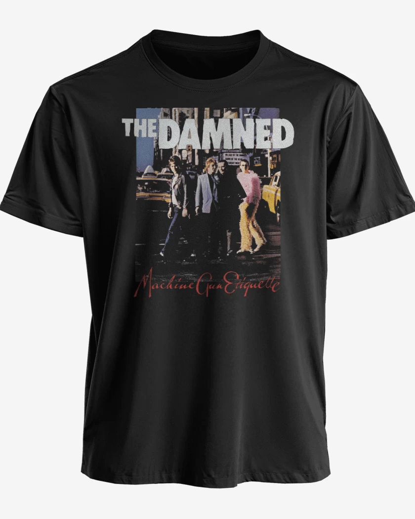 Polera The Damned Machine Gun Etiquette