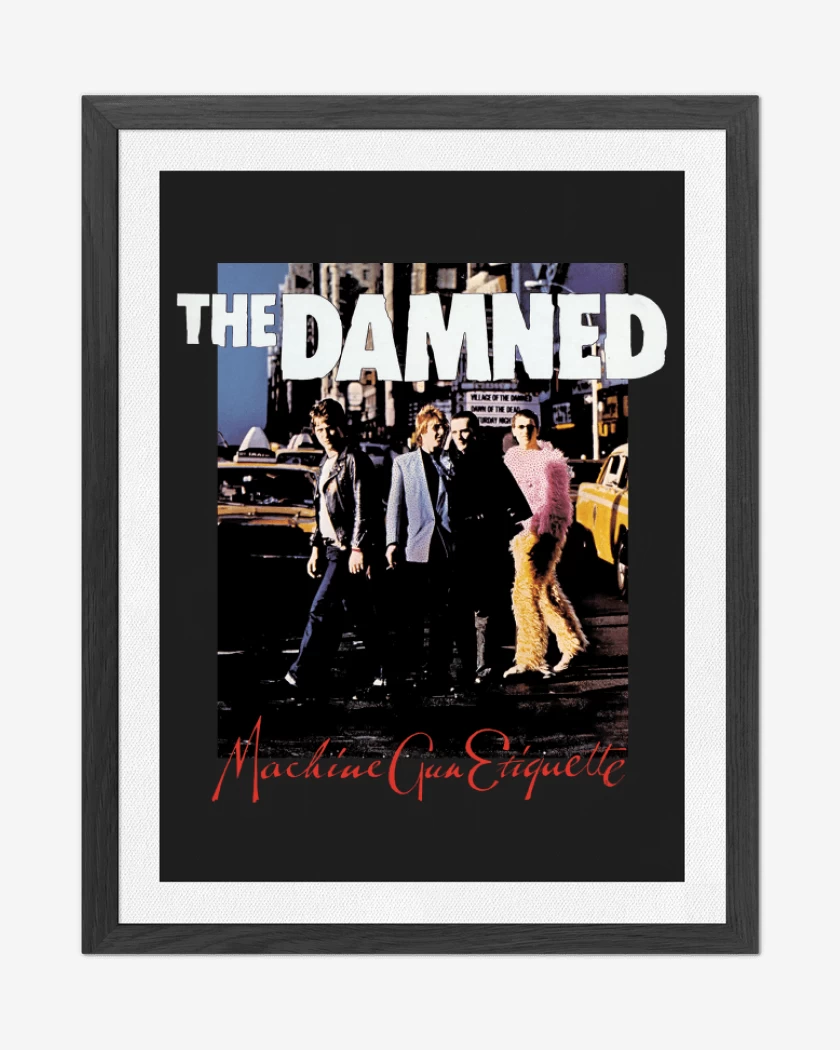 Cuadro decorativo The Damned Machine Gun Etiquette