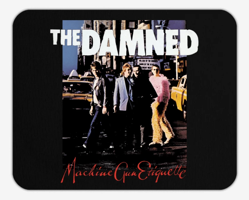 Mousepad The Damned Machine Gun Etiquette
