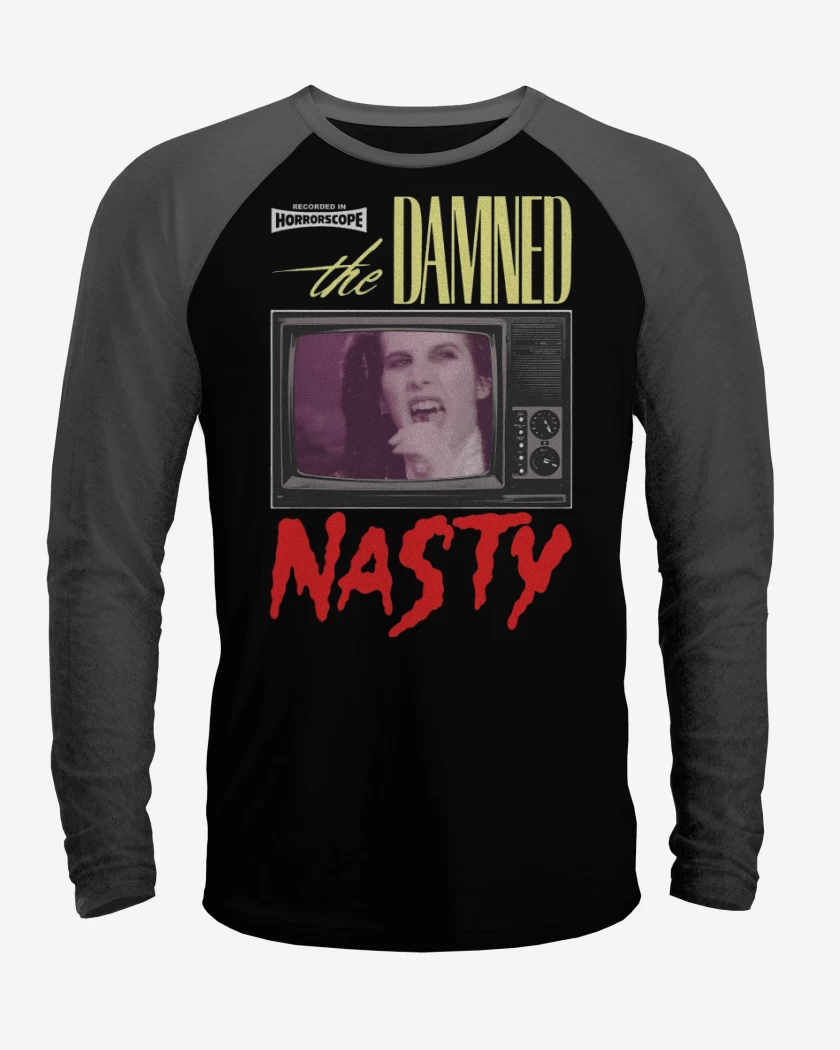 Polera Raglan The Damned Nasty