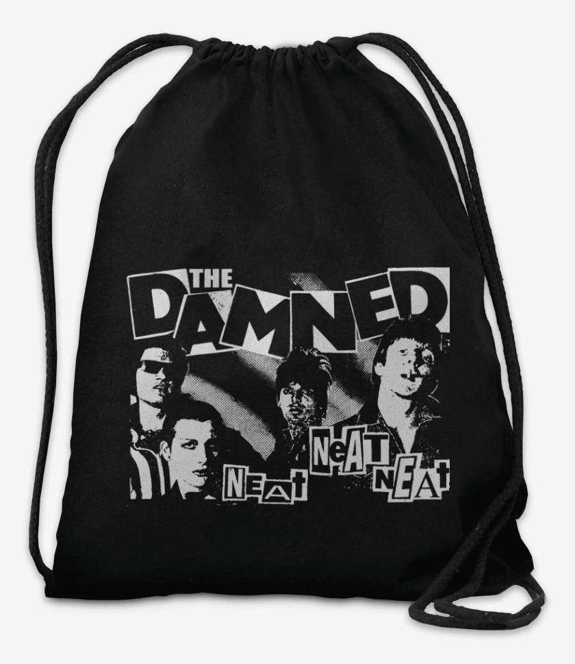 Mochila Negro de The Damned Neat Neat Neat