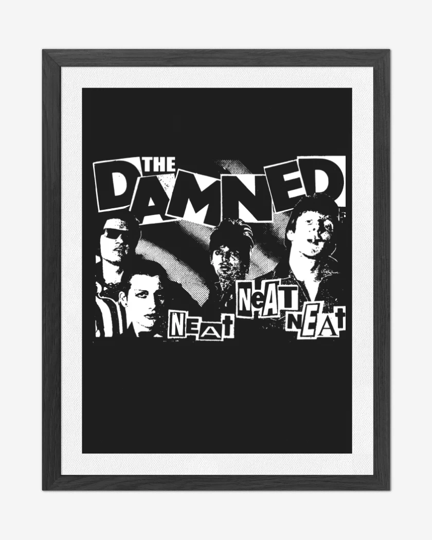 Cuadro decorativo The Damned Neat Neat Neat