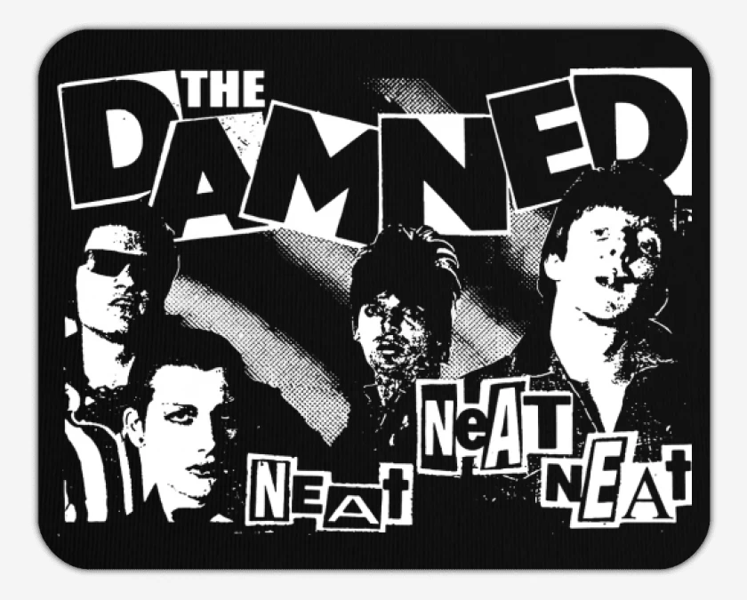 Mousepad The Damned Neat Neat Neat