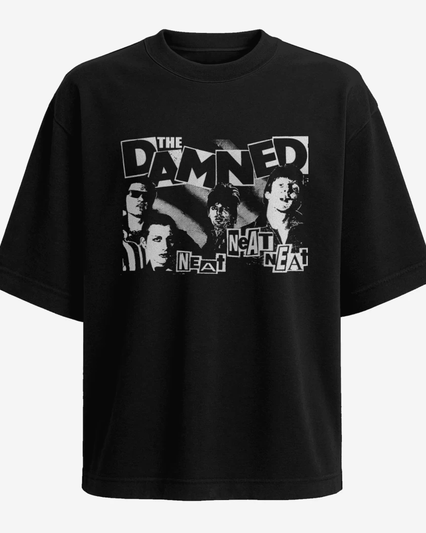 Polera Oversize The Damned Neat Neat Neat