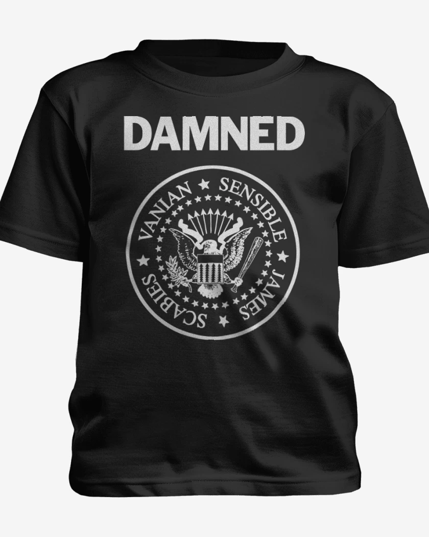 Polera de niño Negro de THE DAMNED