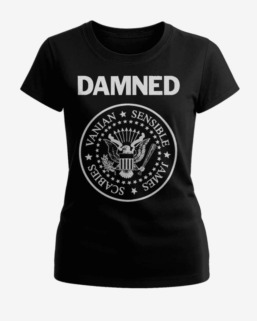 Polera de Mujer Negro de THE DAMNED