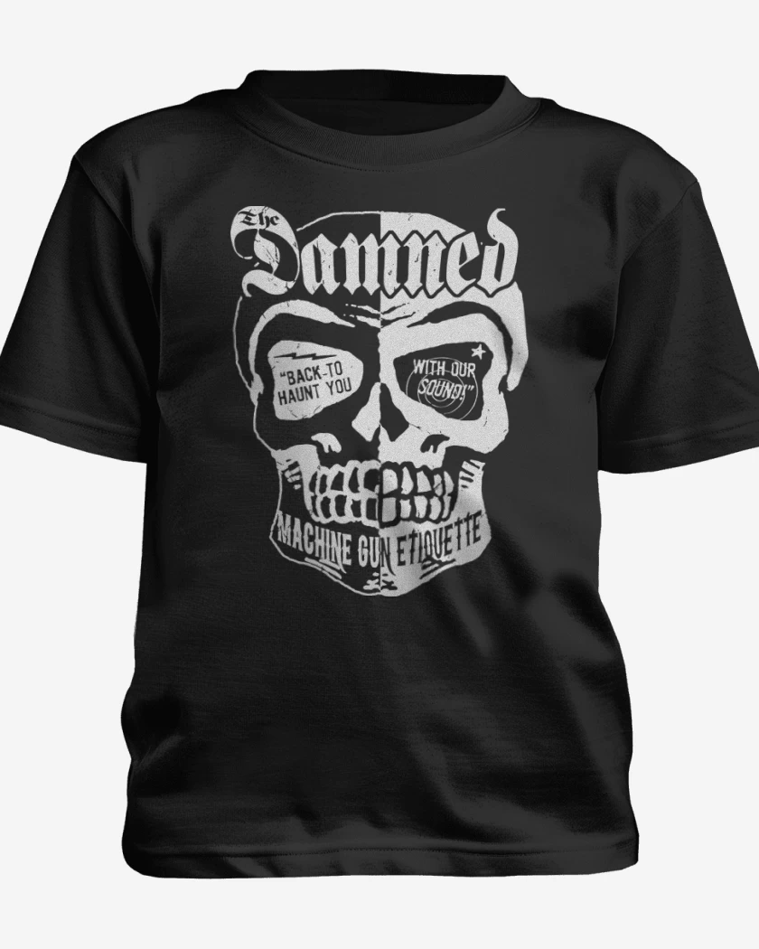 Polera de niño Negro de The Damned Skull