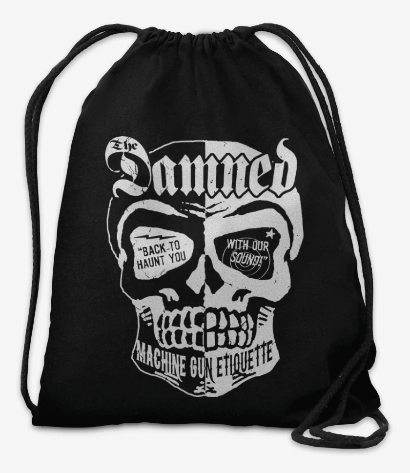 Mochila Negro de The Damned Skull