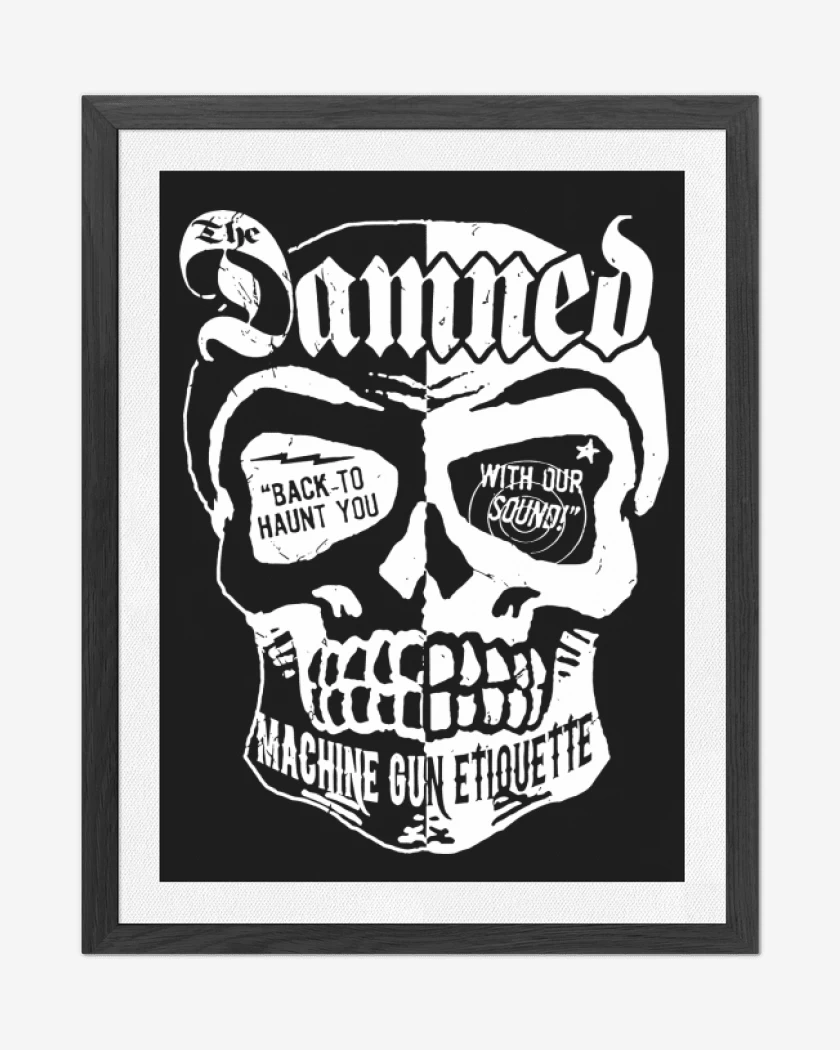 Cuadro decorativo The Damned Skull