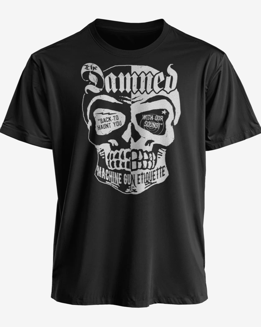 Polera premium Negro de The Damned Skull