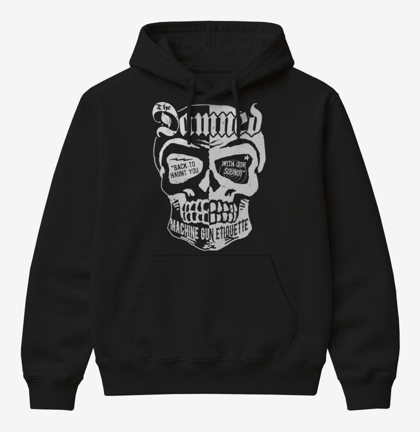 Poleron Canguro básico The Damned Skull