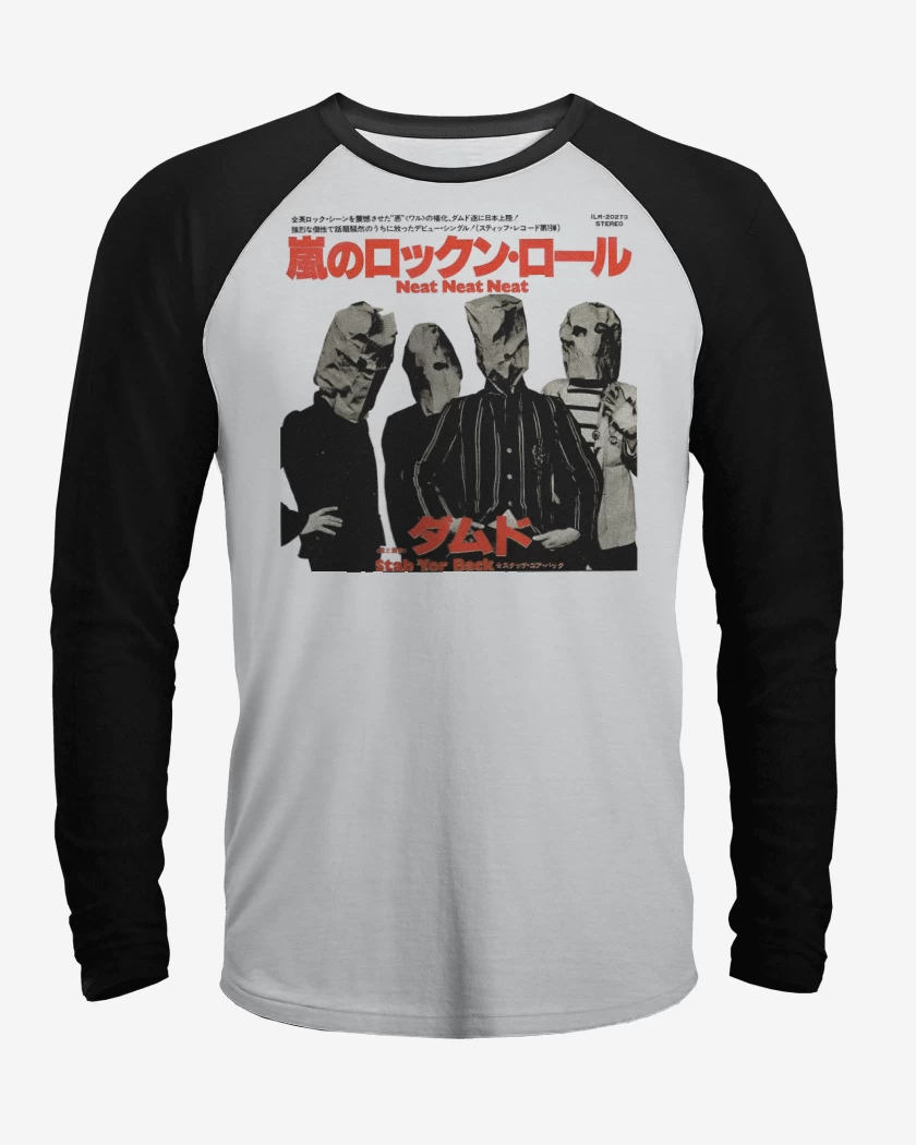 Polera Raglan The Damned Neat JP