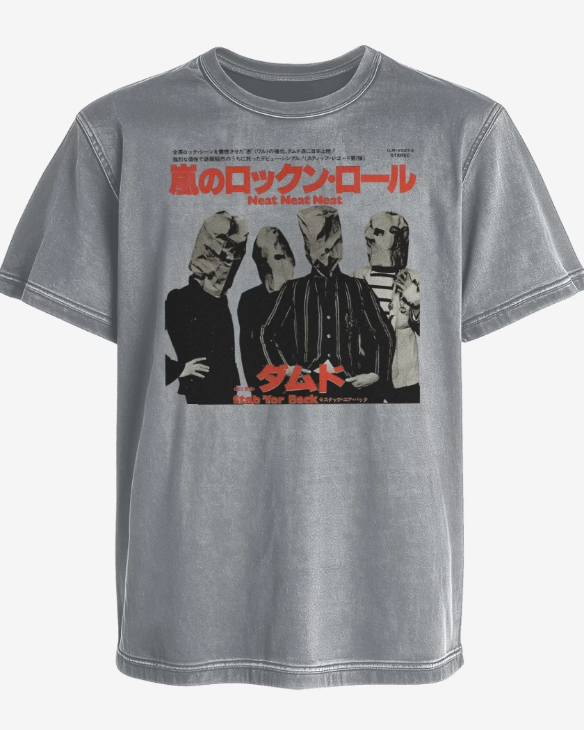 Polera desgastada The Damned Neat JP